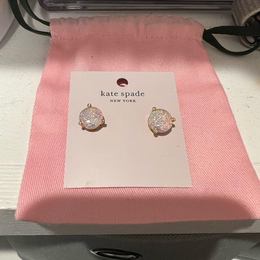 Kate Spade Opal Glitter Studs